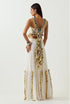 Off-White Embroidered Choli and Sharara